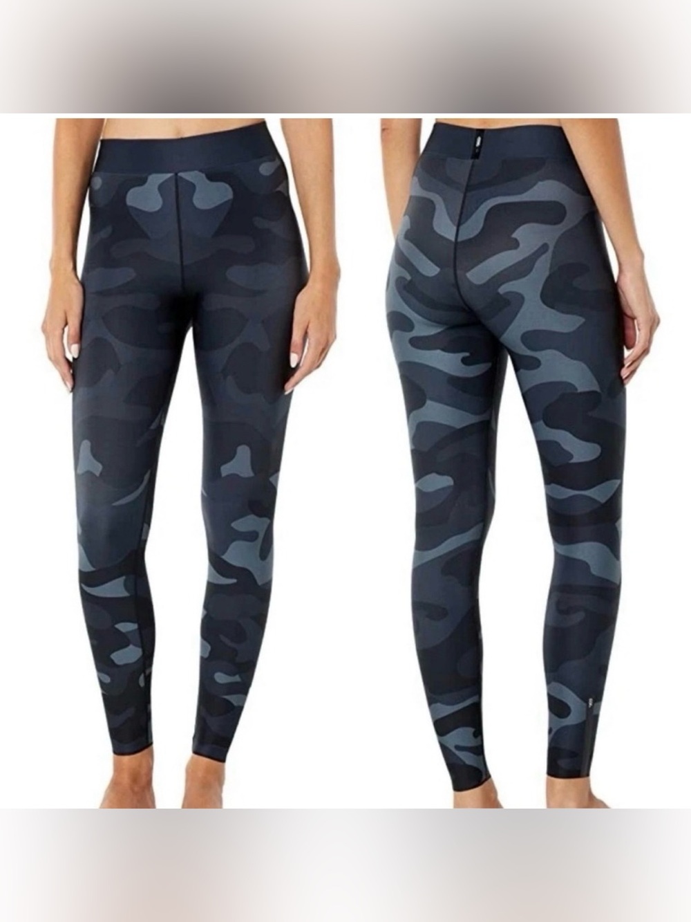Ultracor High-Waist Camo Leggings - Black/Gray